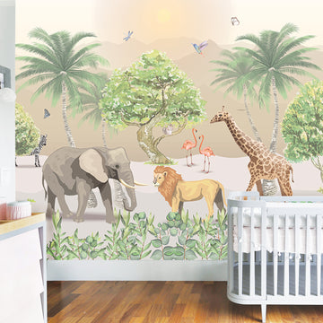 Papel de Parede Adesivo SELVA SAFARI